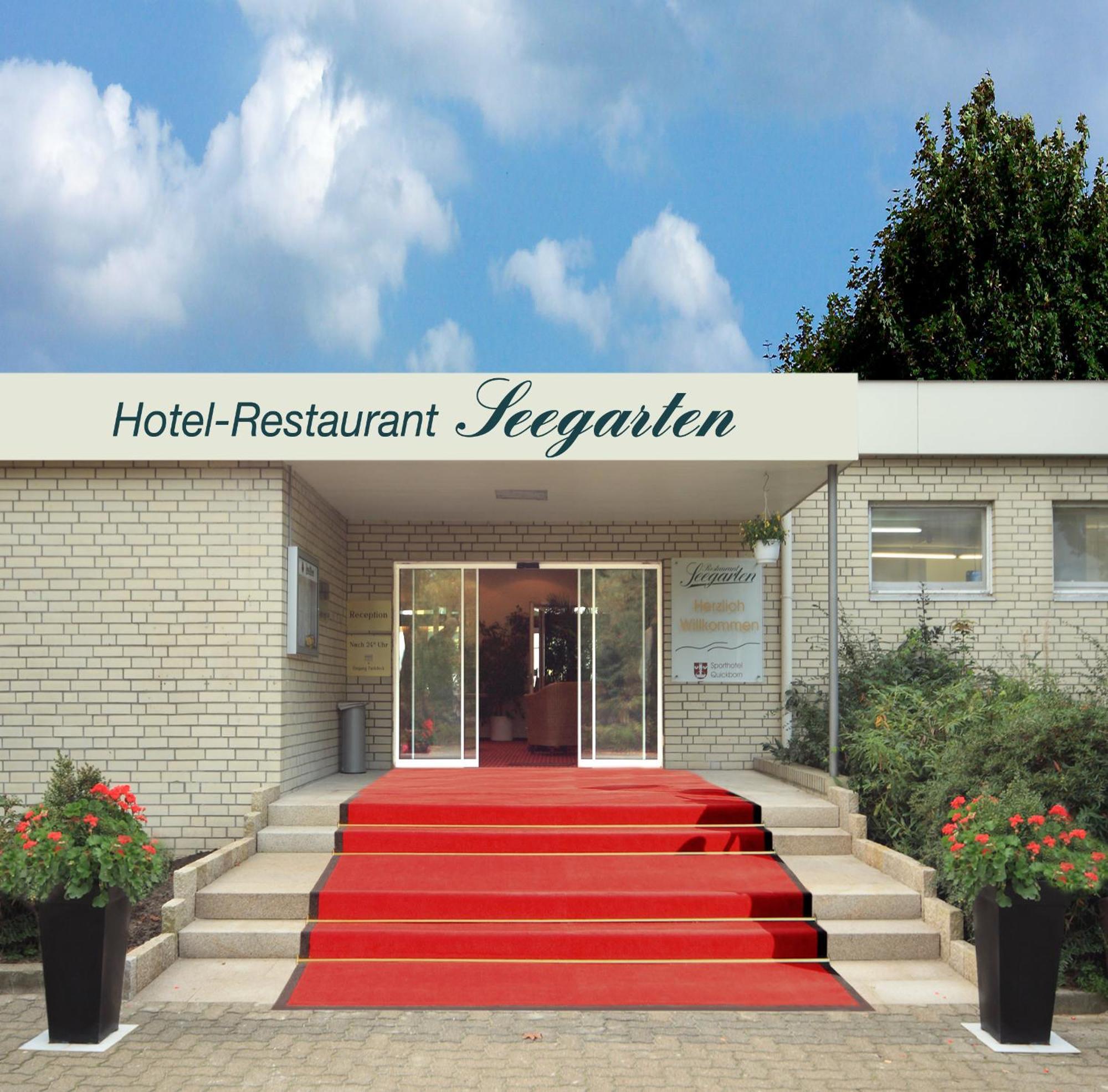 קוויקבורן Hotel-Restaurant Seegarten Quickborn מראה חיצוני תמונה